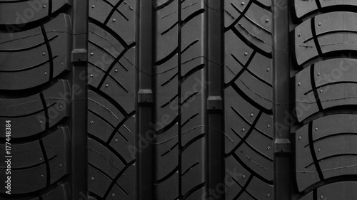 Tire texture - background photo