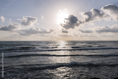 Detail of a beach of the Spanish coast