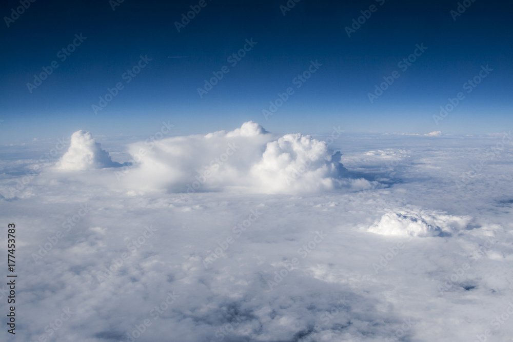Nuage espace vue spatiale Nuage espace vue spatiale