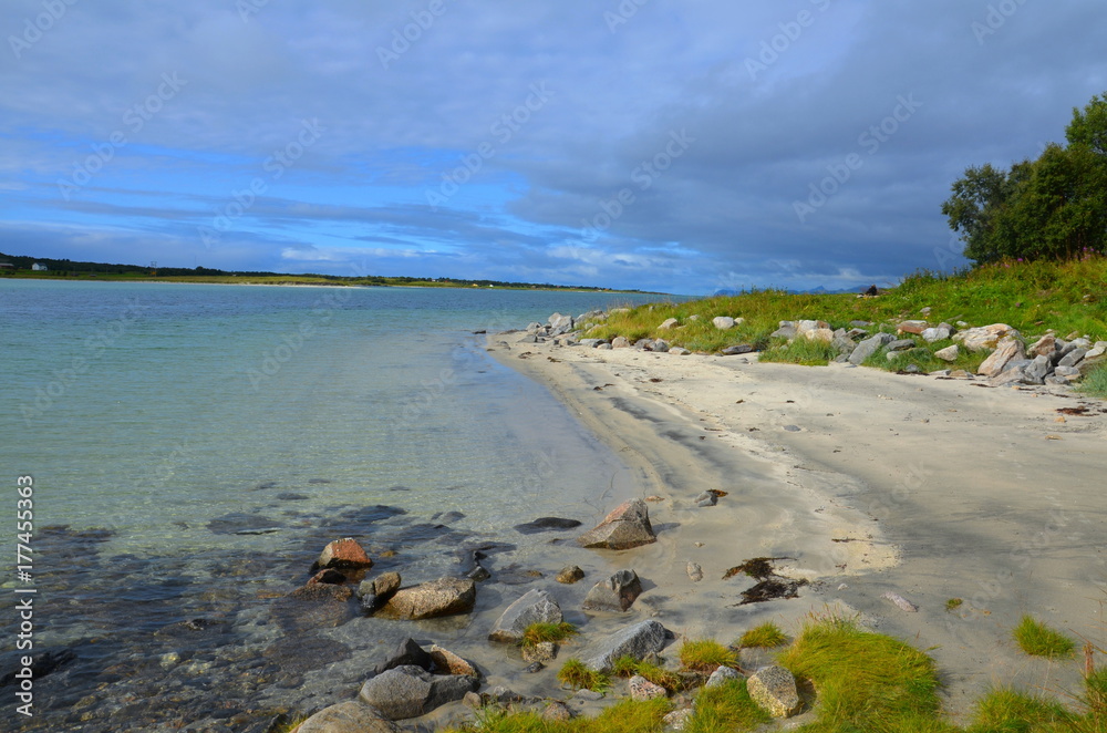 Fototapeta premium Beach in Norway