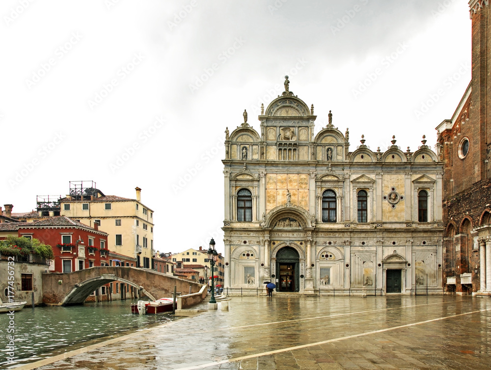 Scuola Grande di San Marco in Venice. Region Veneto. Italy