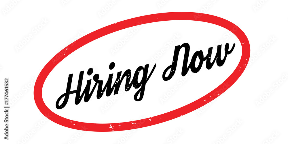 Hiring Now rubber stamp. Grunge design with dust scratches. Effects can be easily removed for a clean, crisp look. Color is easily changed. Hiring Now rubber stamp. Grunge design with dust scratches. Effects can be easily removed for a clean, crisp look. Color is easily changed.
