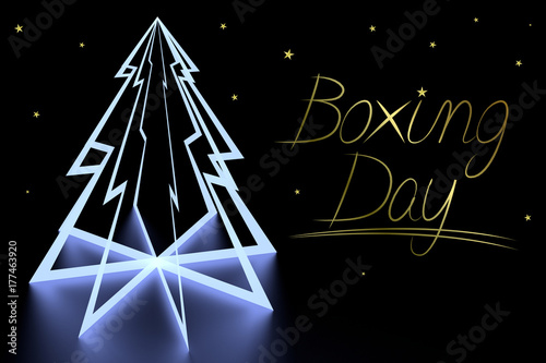 Boxing Day illustration photo