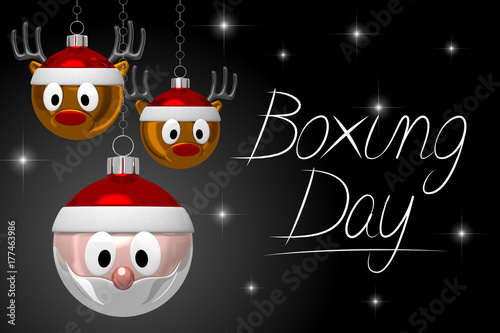 Boxing Day illustration photo