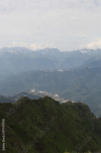 Mountain in Kaukasus, Red Valley, 2017