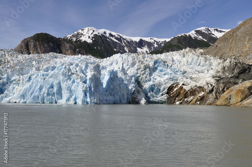 Glacier in Tracy Arm Fjord, Alaska, USA © Nenad Basic