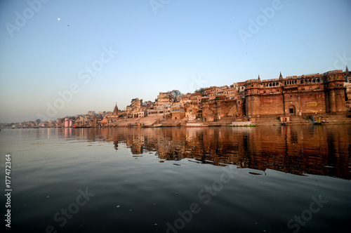 Varanasi from the Ganga river