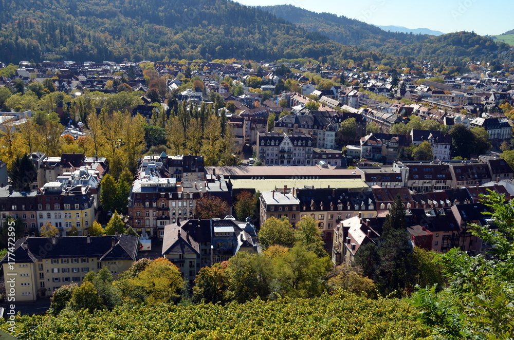 Obraz premium Freiburg im Herbst