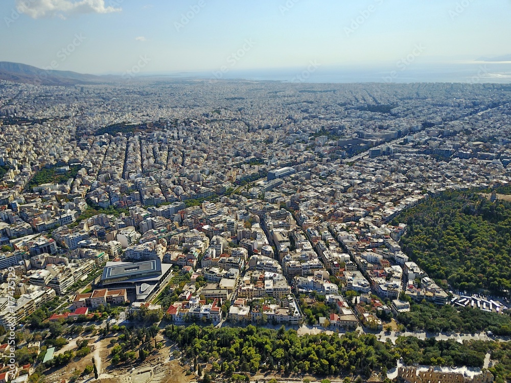 Griechenland - Athen aus der Luft