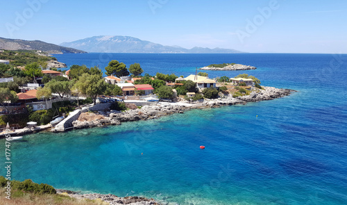 Small bay on the Zakynthos island