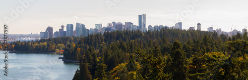Foto Panorama of Stanley Park, Vancouver
