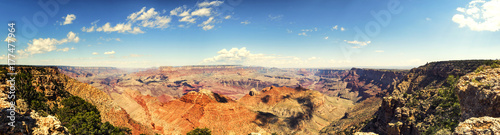 Panorama: Lipan Point - Grand Canyon, South Rim - Arizona, AZ, USA