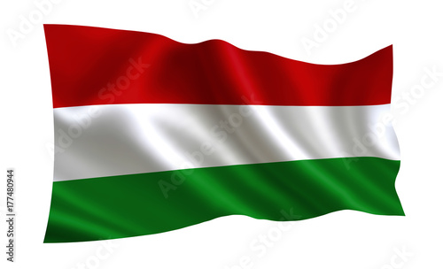 Free Download Hungary flag. A series of flags of the world. - GFXLoad