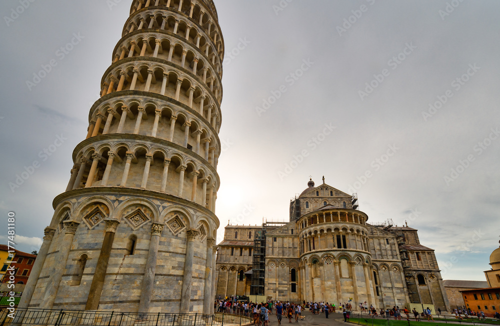 Public square of miracles in Pisa