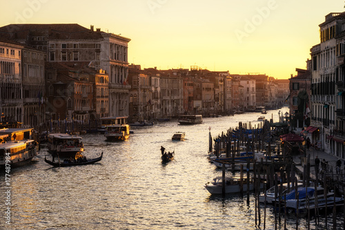 Sunset over Grand Canal © aaron90311