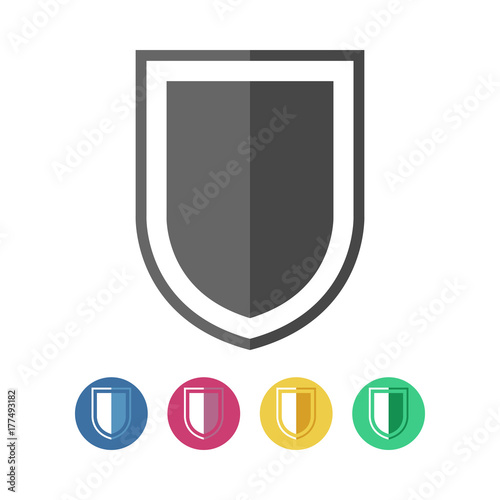 Free Download Elegant Heater Flat Top Shield Icons - GFXLoad