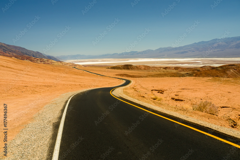 Scenic Drive in Death Valley