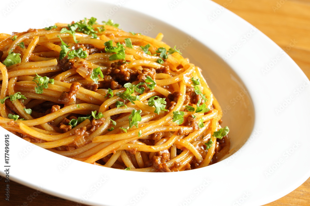 スパゲッティボロネーゼ　Spaghetti Bolognese