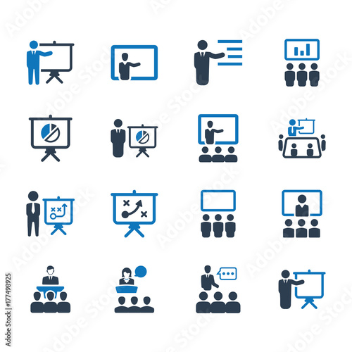 Business Presentation Icons