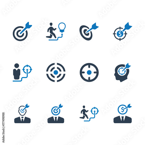 Business Target Icons