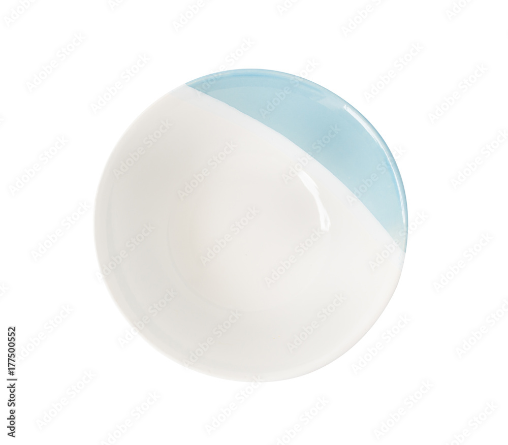 White ceramic bowl isolated on white background with clipping path White ceramic bowl isolated on white background with clipping path