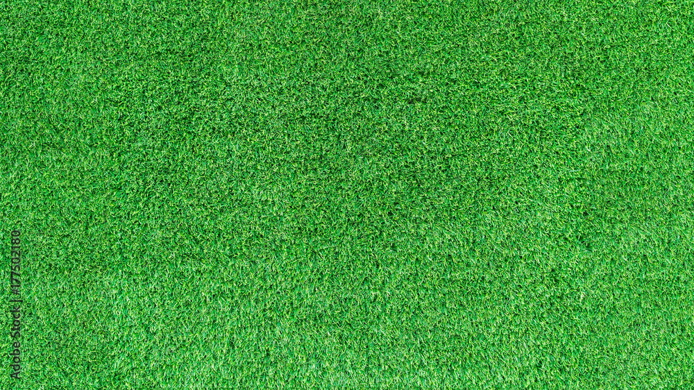 Artificial green grass texture or green grass background for golf course.  soccer field or sports background concept design. Stock Photo | Adobe Stock