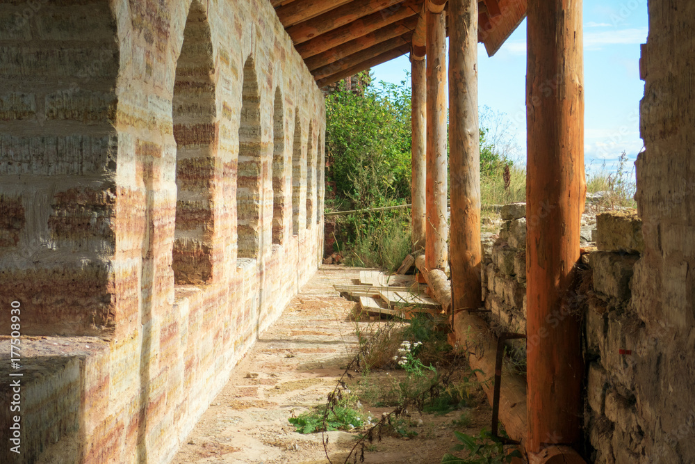 Obraz premium ruined fortress