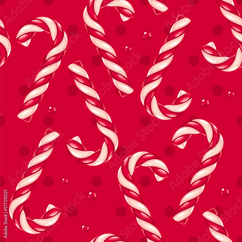 Candy cane pattern