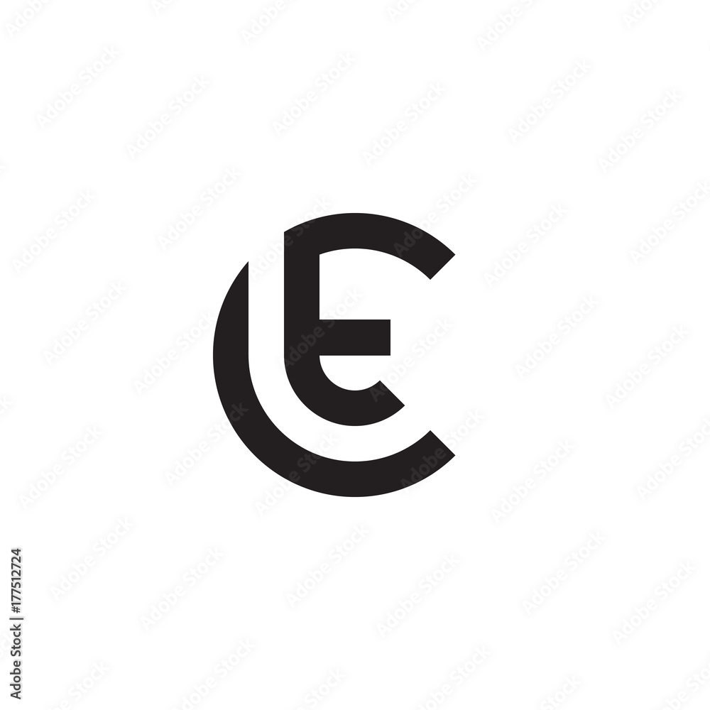 Initial letter ct, tc, t inside c, linked line circle shape logo, monogram black color Initial letter ct, tc, t inside c, linked line circle shape logo, monogram black color