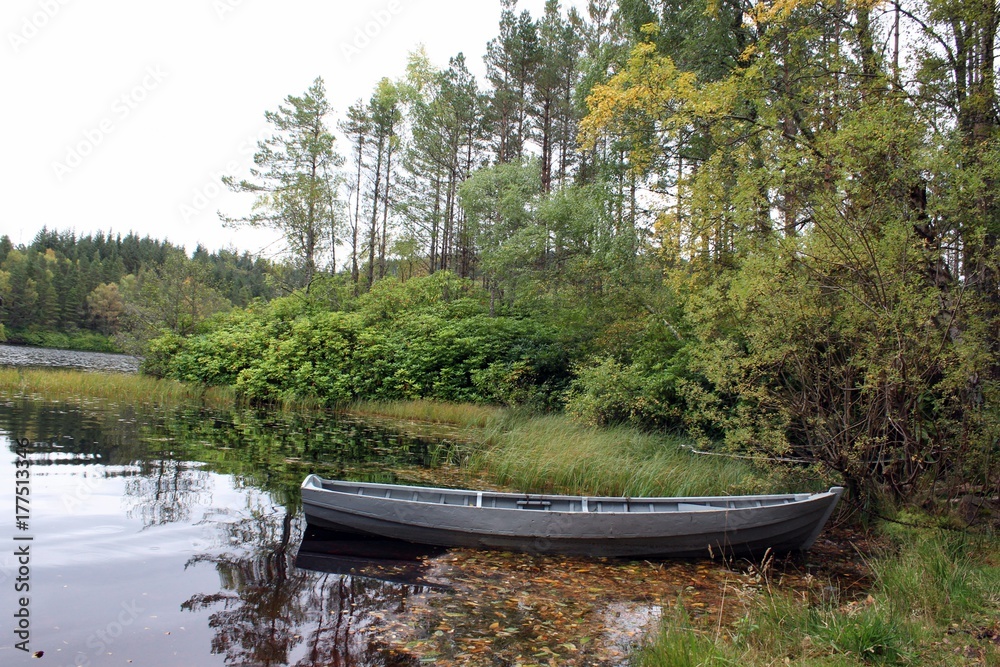 Boat on a Scottish Loch