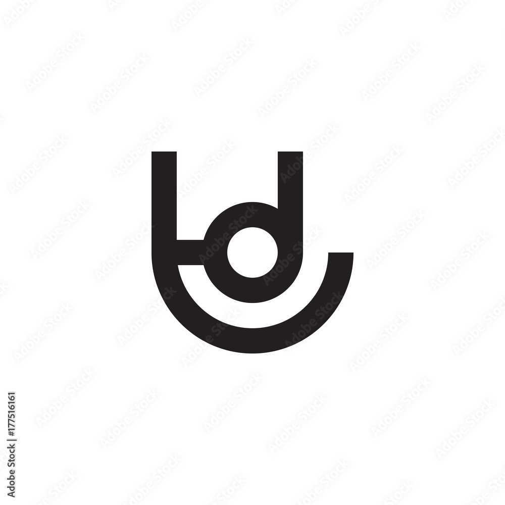 Initial letter td, dt, d inside t, linked line circle shape logo, monogram black color
Initial letter td, dt, d inside t, linked line circle shape logo, monogram black color