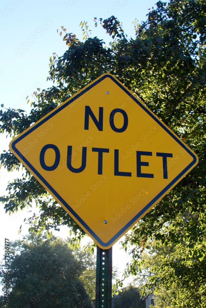 The warning sign on a close up view. The warning sign on a close up view.