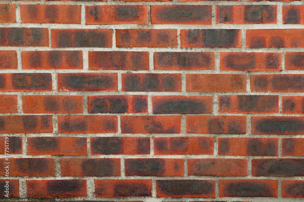 Fototapeta premium Gray red brickwork (background, texture)