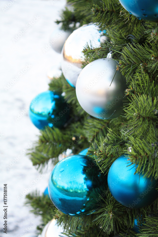 christmas tree card background