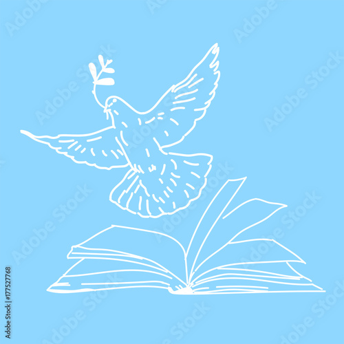 taube, bibel, glaube