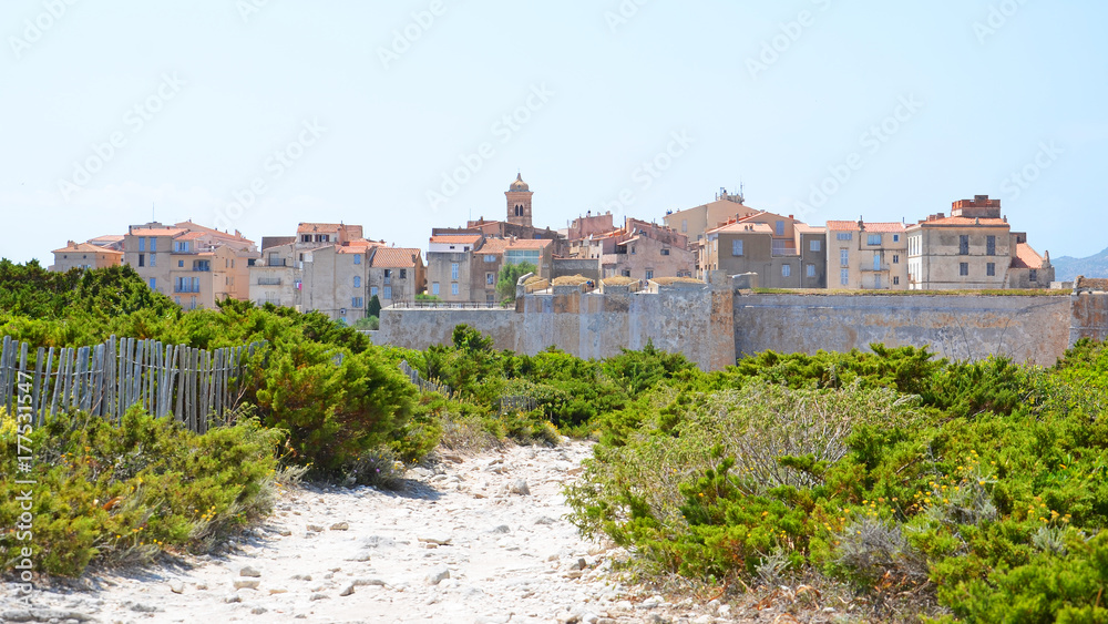 Corsican village of Bonifacio