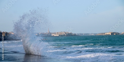 Grandes marées St Malo 