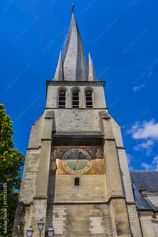View of Saint Remy de Troyes French Catholic Church (from middle of the XIV century). Troyes, Aube Champagne-Ardenne, France. View of Saint Remy de Troyes French Catholic Church (from middle of the XIV century). Troyes, Aube Champagne-Ardenne, France.
