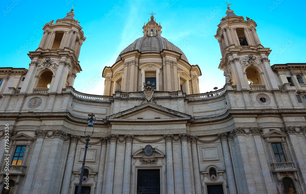 Saint Agnese in Agone is a 17th-century Baroque church in Rome.