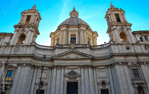 Saint Agnese in Agone is a 17th-century Baroque church in Rome.