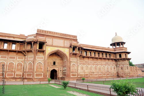 Jahangiri Mahal at Agra Fort. Jahangiri Mahal was built by the Mughal emperor Akbar during 1565-73.