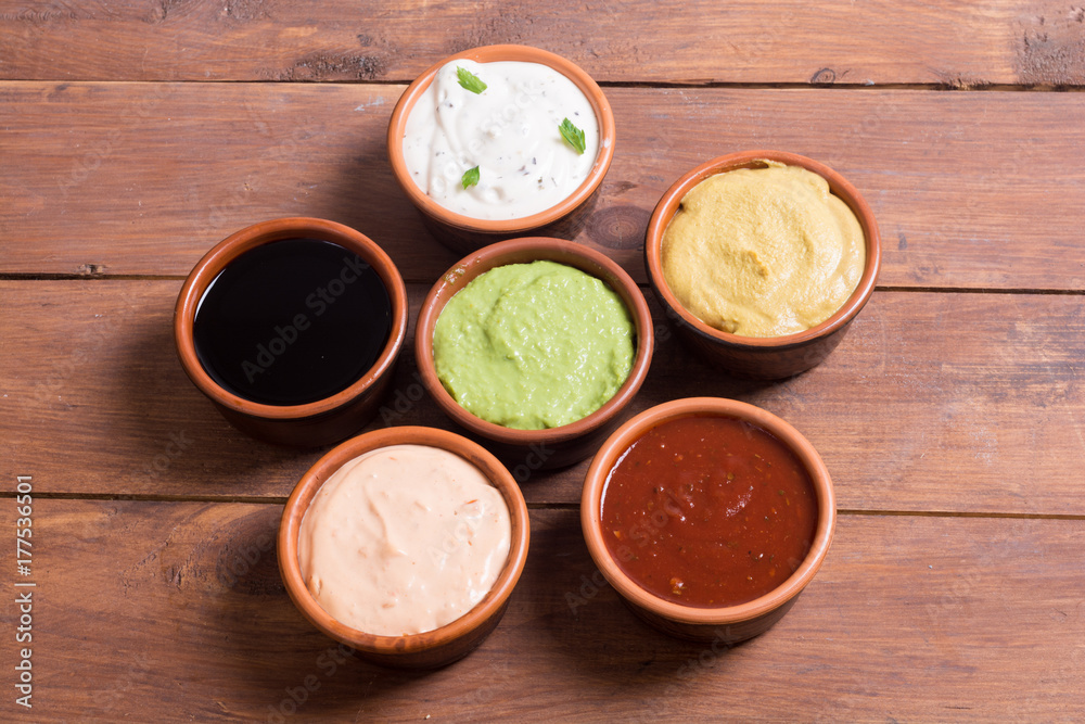 Set of sauces Set of sauces