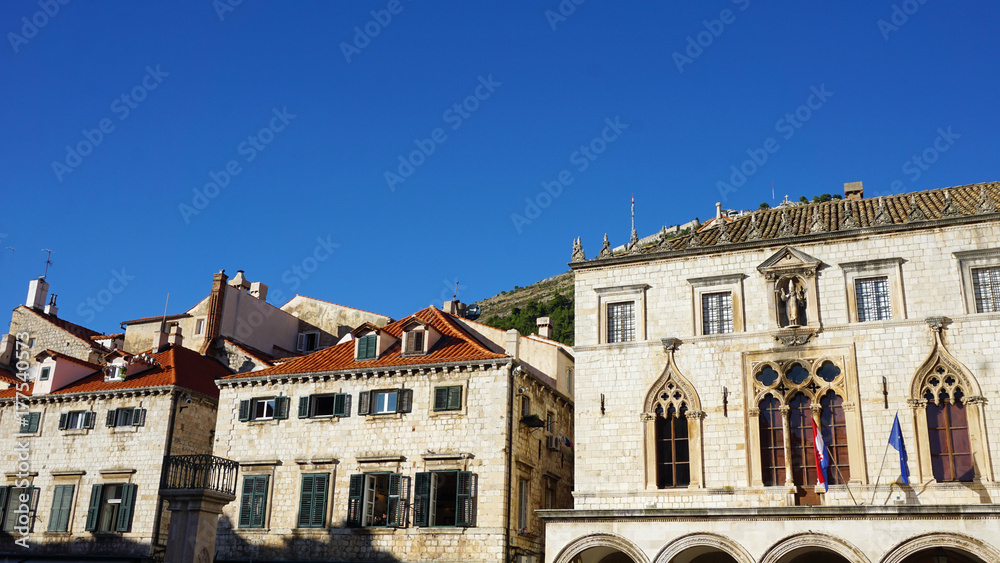 Obraz premium historical old town of dubrovnik in croatia