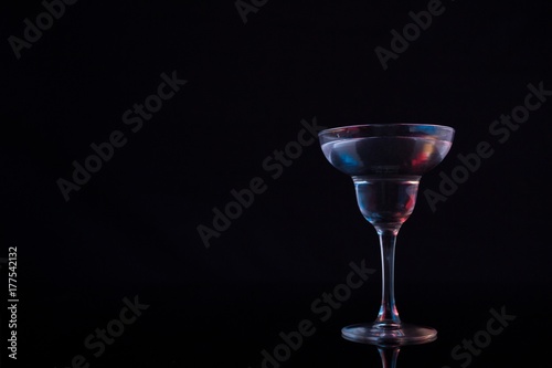 Cocktail martini on table