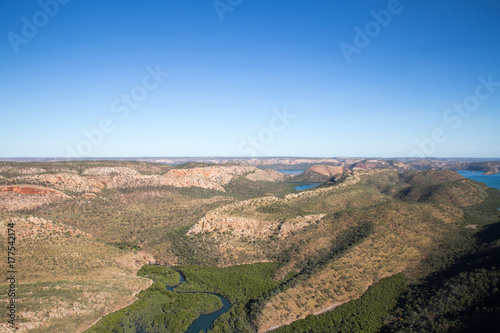 An aerial shot of the Kimberley, Australia © robert