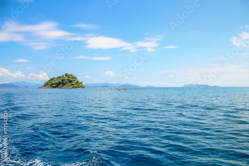 The tiny island Gulf of Thailand