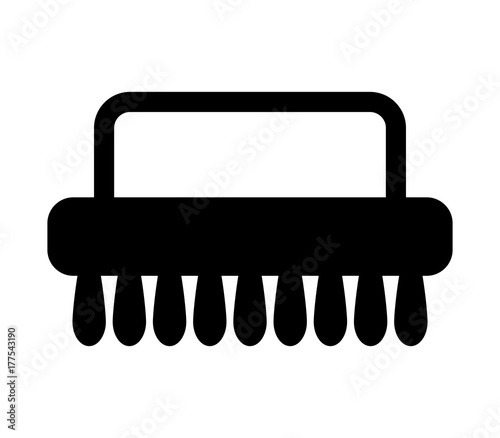 icon cleaning brush