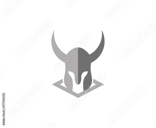 Viking helmet logo