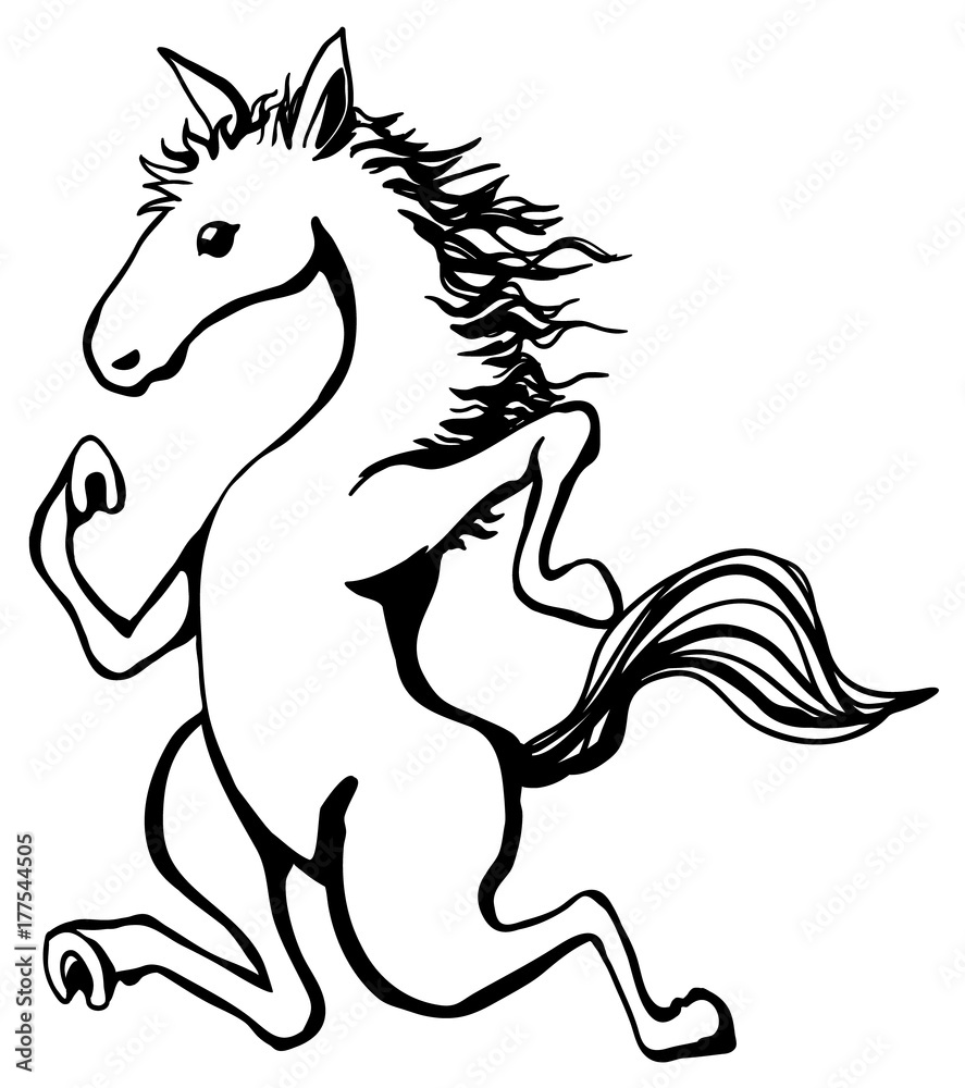 Jogging Horse Jogging Horse