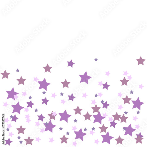 Abstract background Confetti with Stars elements